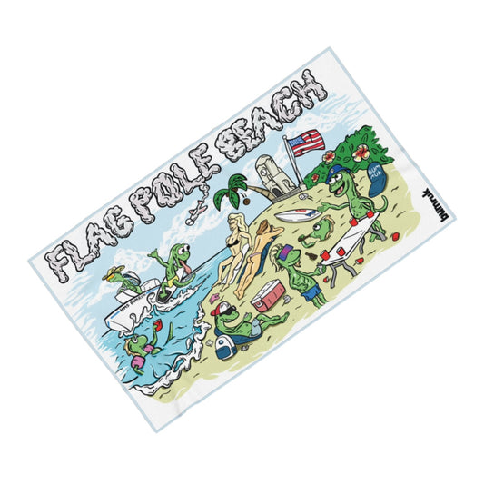 Flagpole Beach Towel