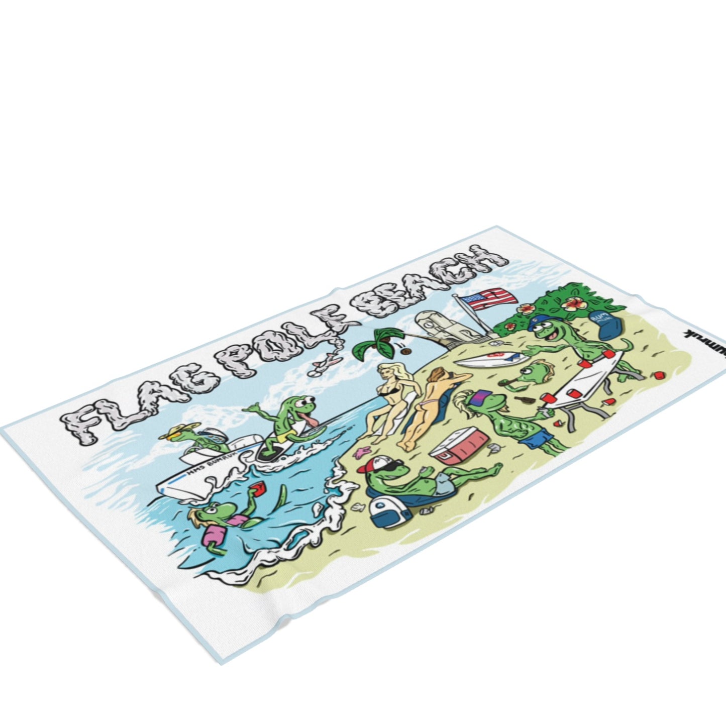 Flagpole Beach Towel